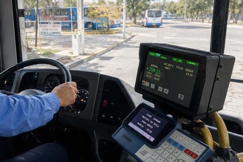 Bus mobile data terminal