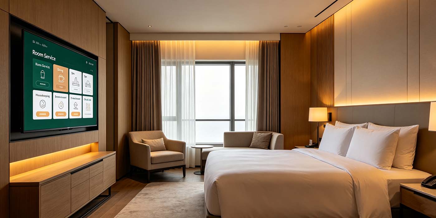 digital signage for hospitality