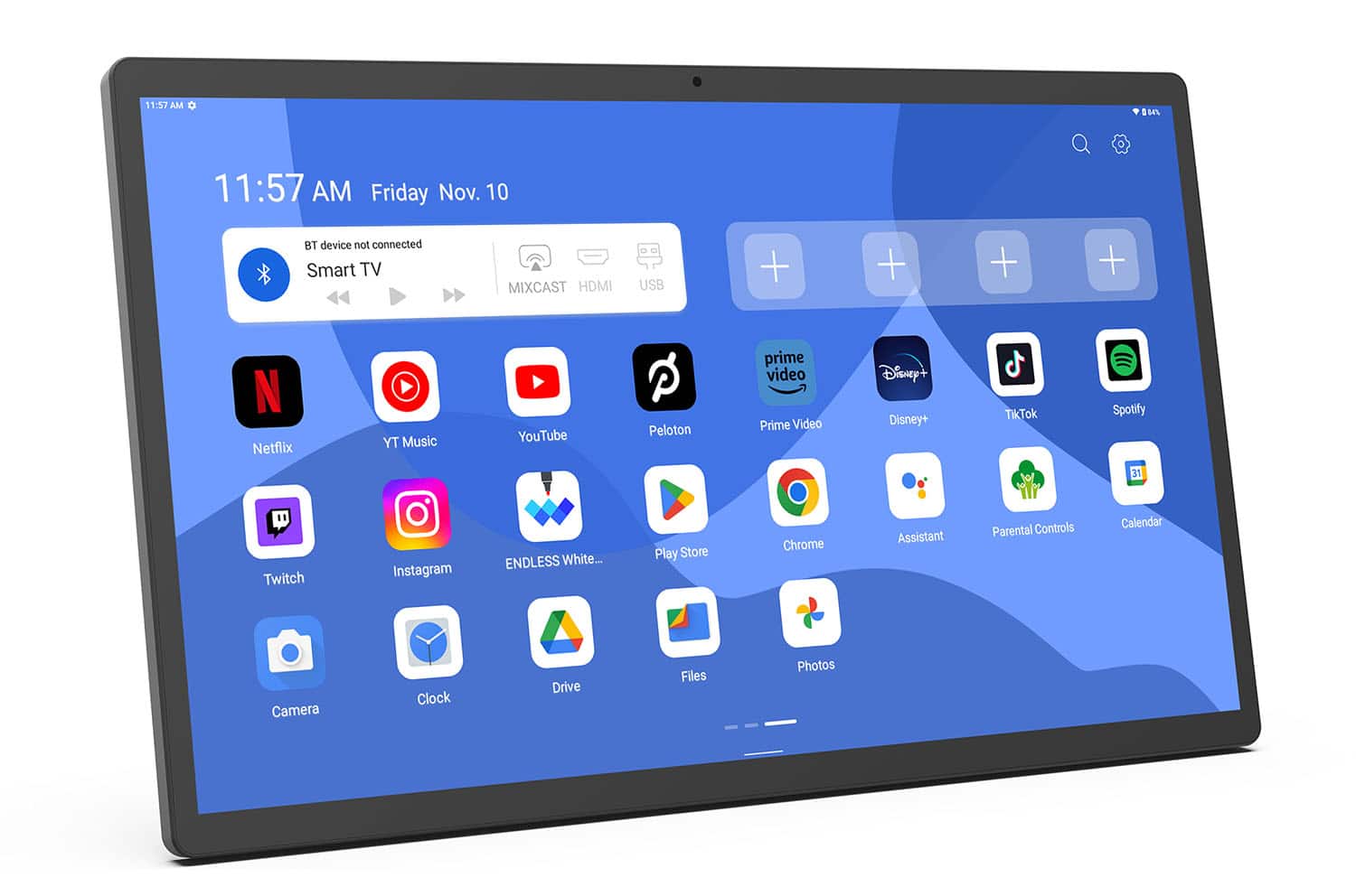 Tablet with ethernet port