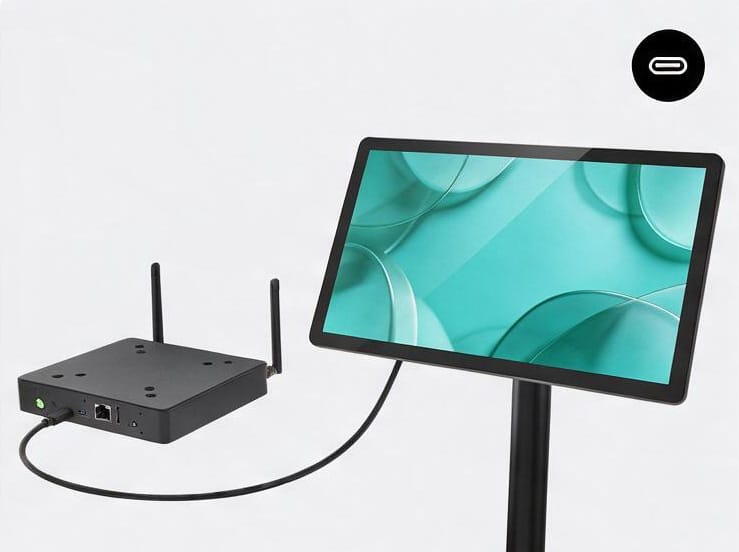touch screen wall mounted